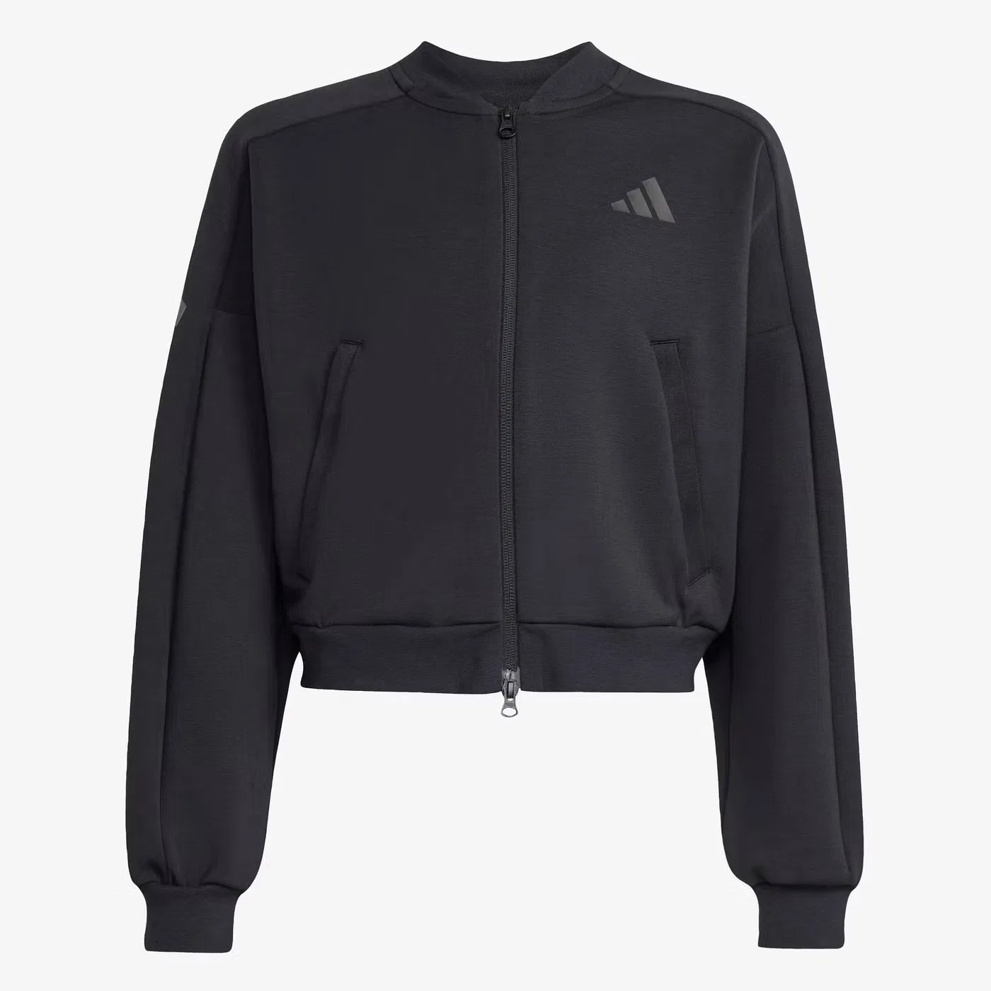 Куртка-бомбер с длинным рукавом Future Icons 3 Stripes Adidas, черный