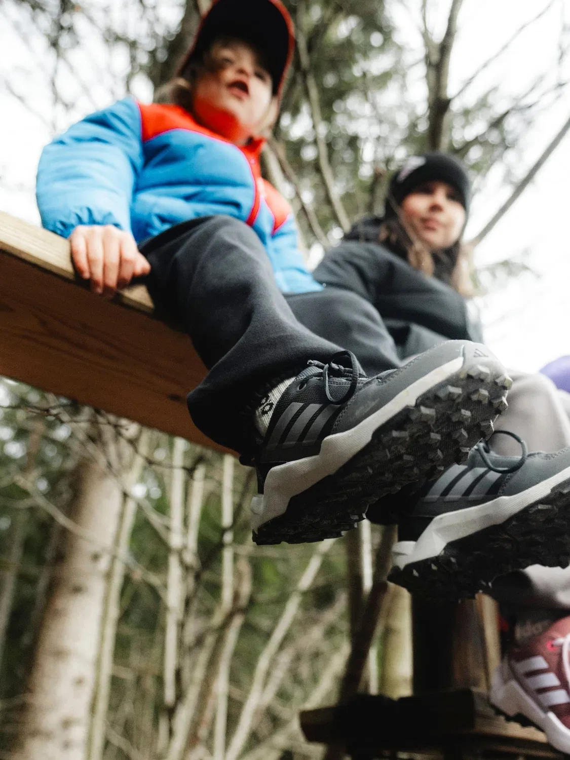 Ботинки походные Terrex Ax4r, adidas, черный — фото 2