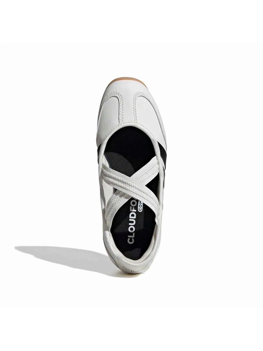 Балетки ADIDAS SPORTSWEAR 'Barreda' белого цвета — фото 2