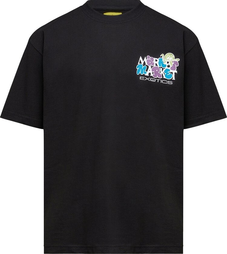 

Футболка Market Exotic Automobile Tee 'Black', черный