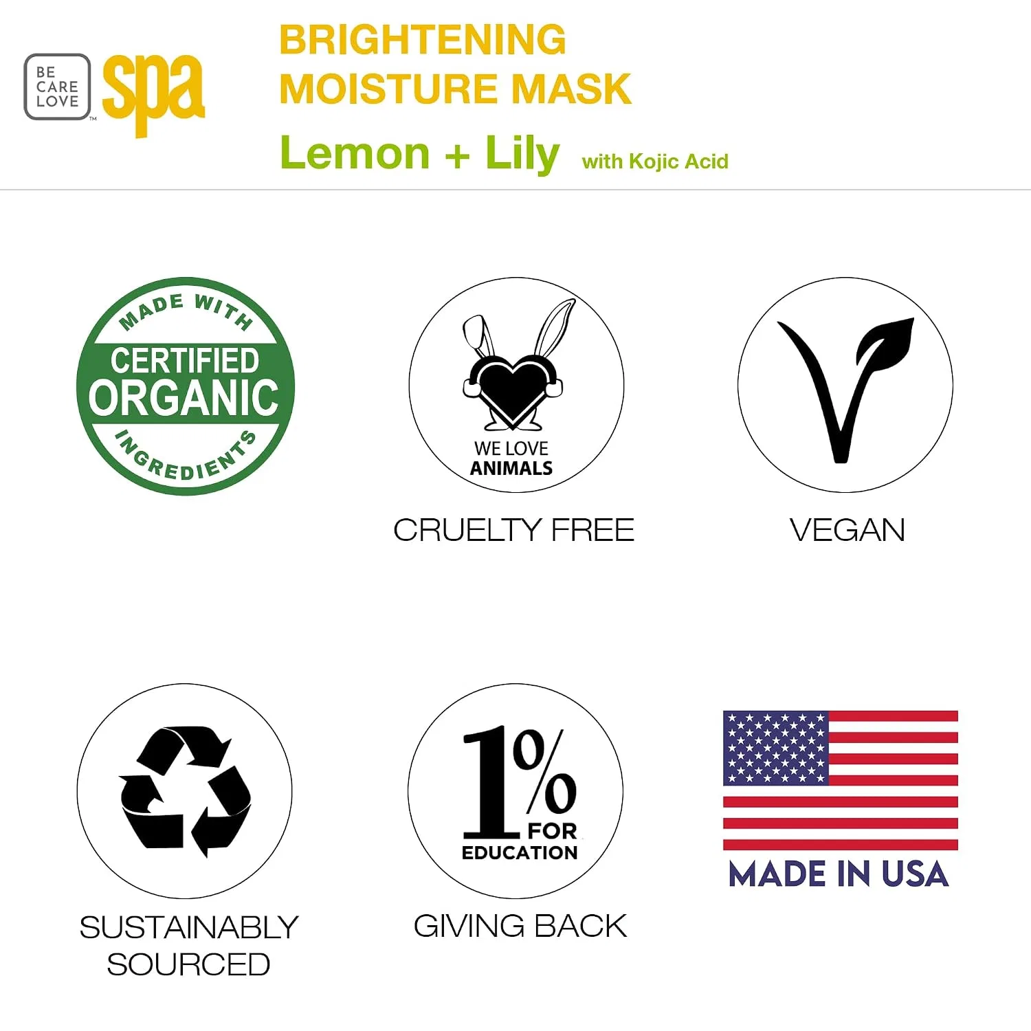 Маска для лица BCL SPA Moisture Mask Lemon+Lily, 473 мл — фото 3