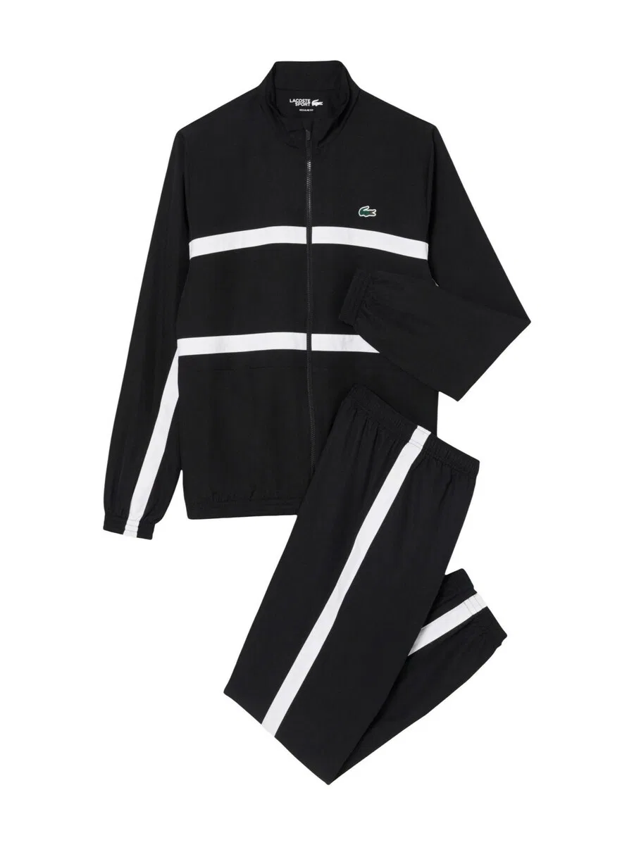 Спортивные брюки LACOSTE Regular 'WH0226' черного цвета