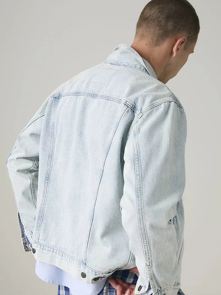 Мужская джинсовая куртка Levi's, Light Blue — фото 3