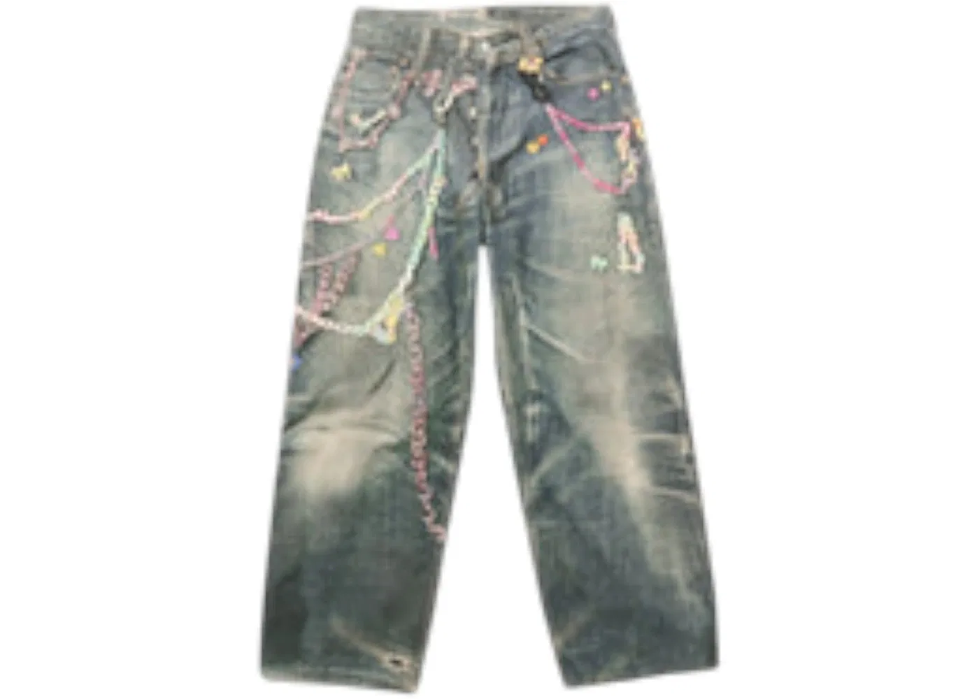 Женские джинсы свободного кроя 1981F Baggy Fit Jeans Acne Studios, Blue