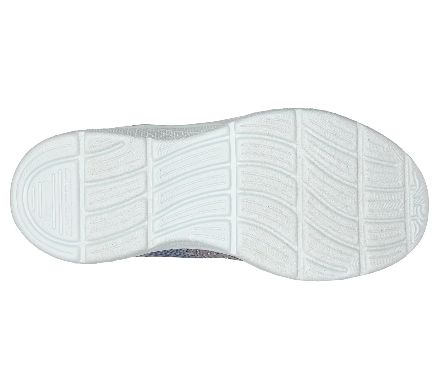 Детские кроссовки с принтом Skechers Microspec Plus - Sprint Speed Trainers, Grey — фото 4