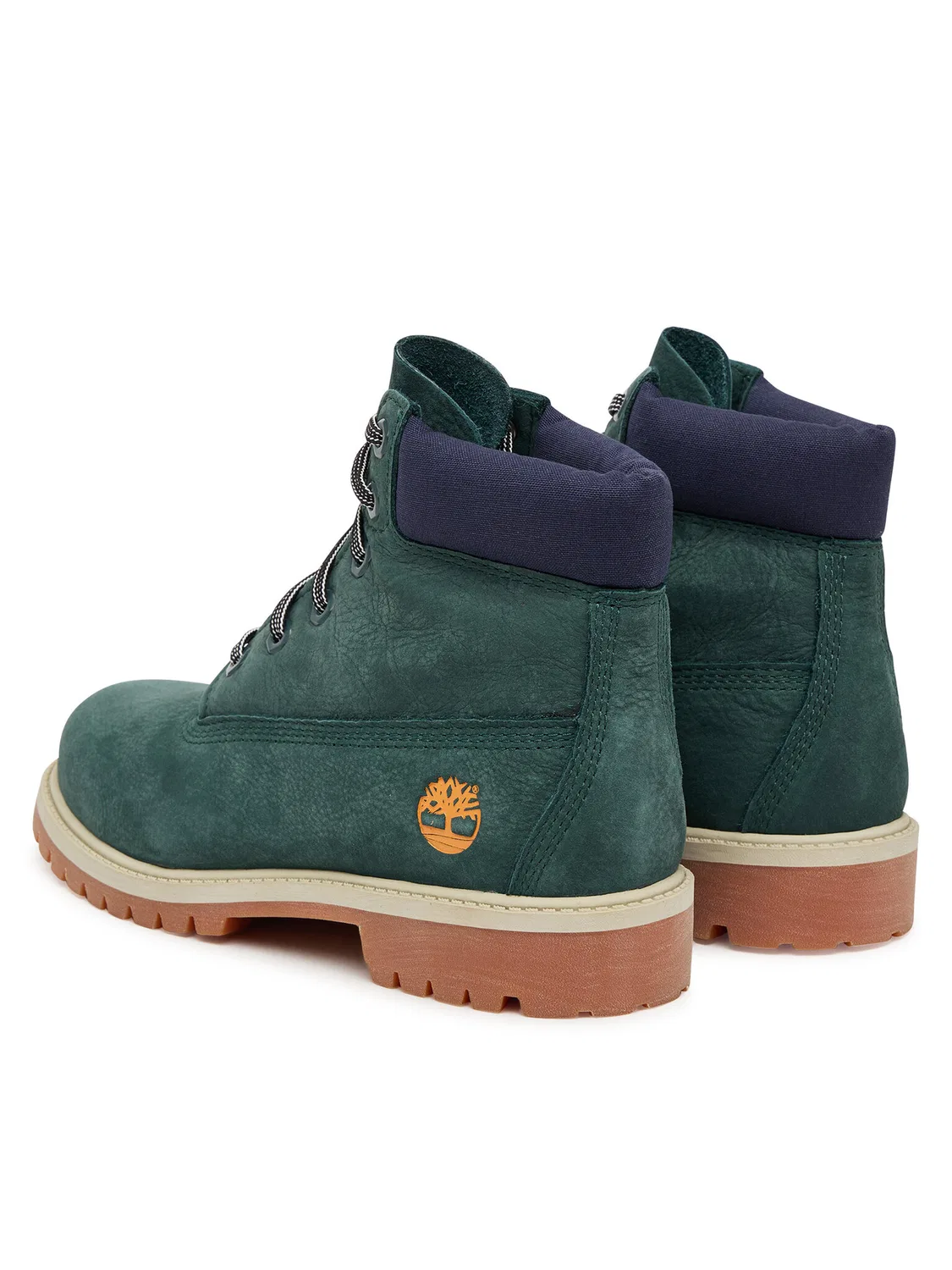 Ботильоны на шнуровке для мальчика Premium Waterproof Timberland, хаки — фото 3