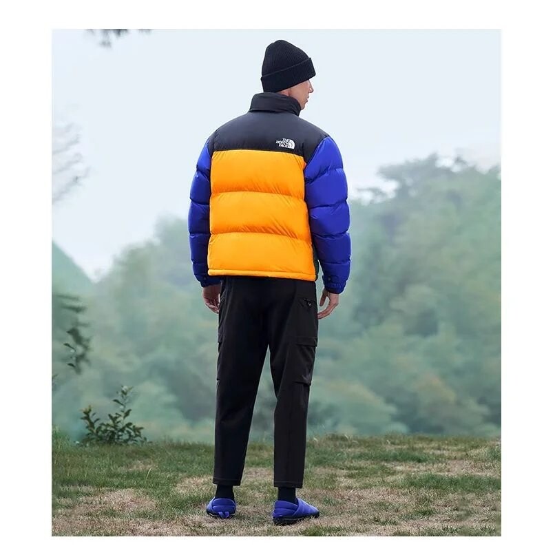 Пуховик мужской The North Face 1996 Retro Nuptse, бирюзовый — фото 4
