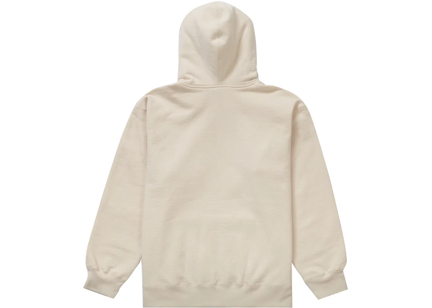 Мужской худи с молнией и карманом Supreme Small Box Facemask Zip Up Hooded Sweatshirt (FW21), Natural — фото 3