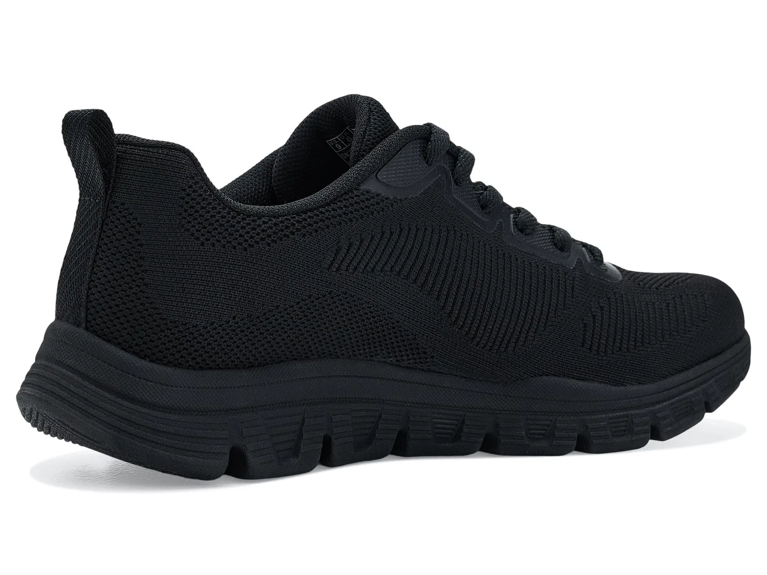 Детские кроссовки для девочек Skechers Bobs B Lite, Black Knit — фото 3