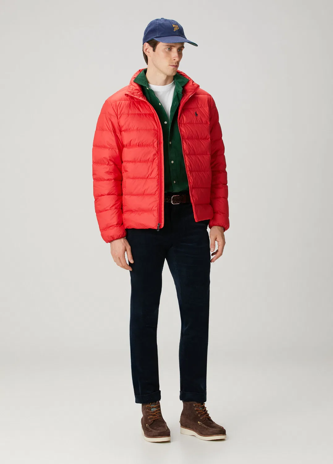 Пуховик Polo Ralph Lauren, красный — фото 2