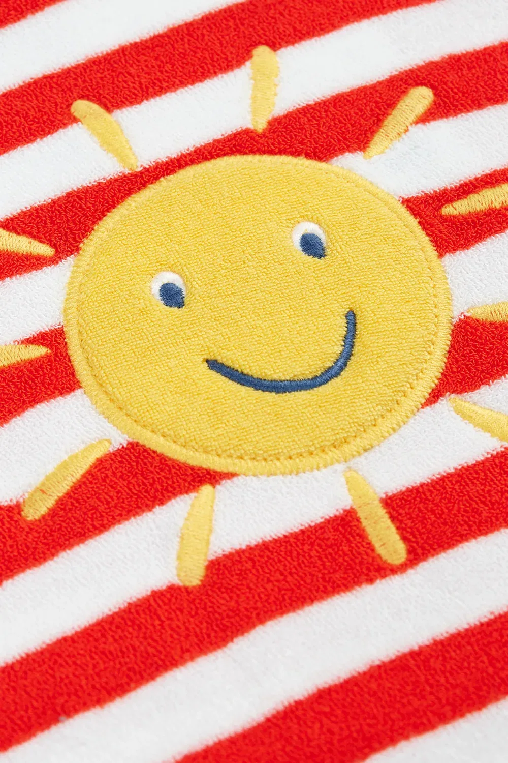 Детский боди-комбинезон из махровой ткани Shore Frugi, Red — фото 4