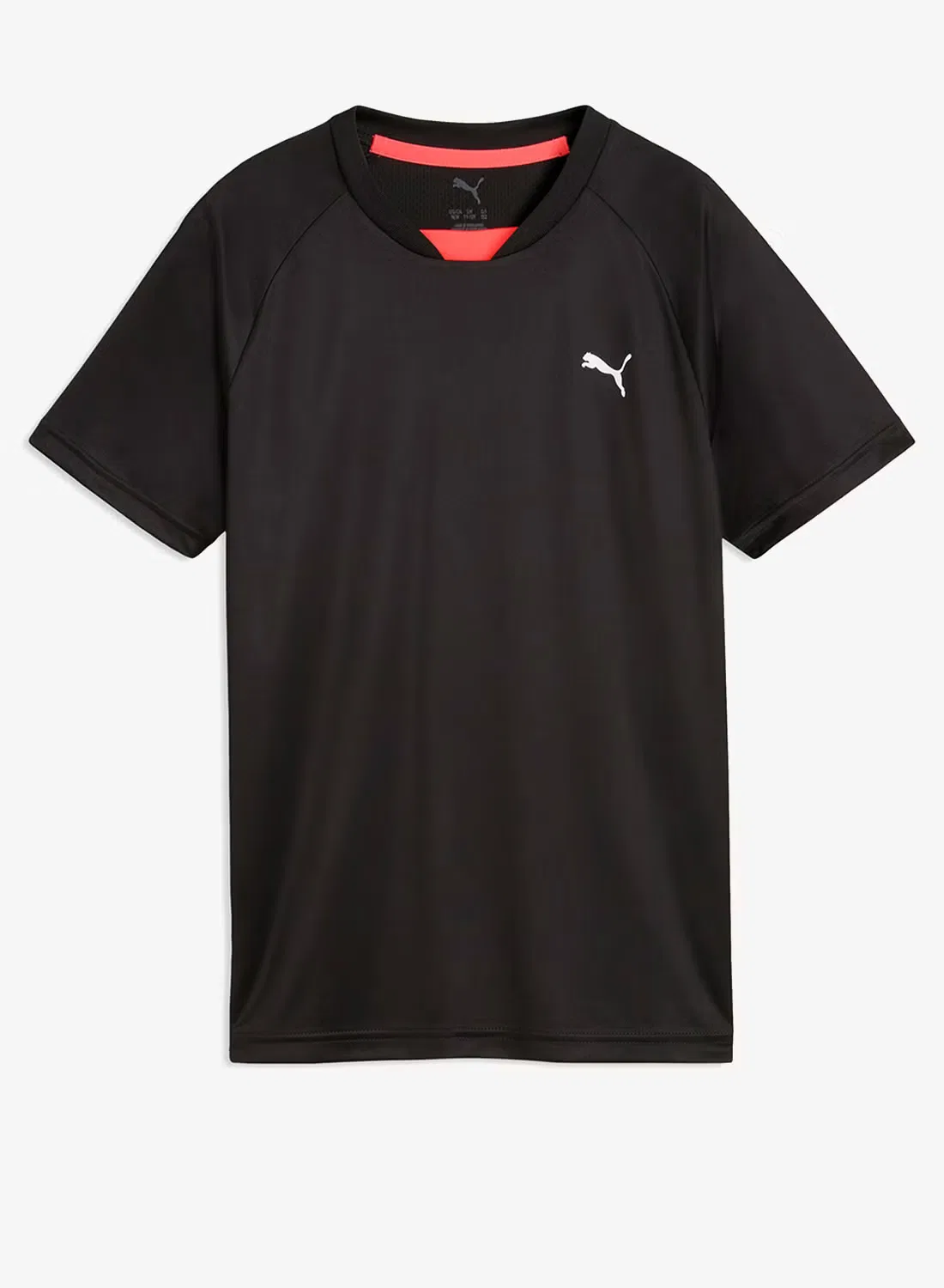 Футболка с принтом на спине Youth Active Poly Puma, черный — фото 4