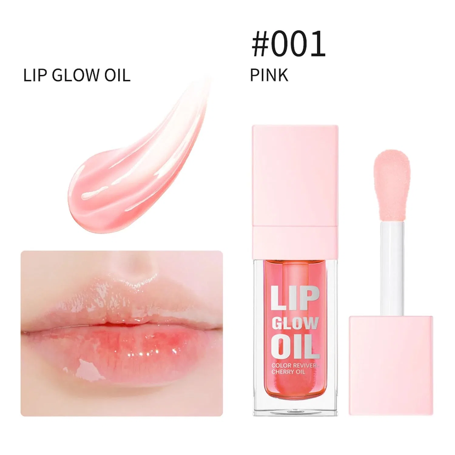 Бальзам для губ Moisturising Lip Gloss Transparent Balm, Storage Bag — фото 4