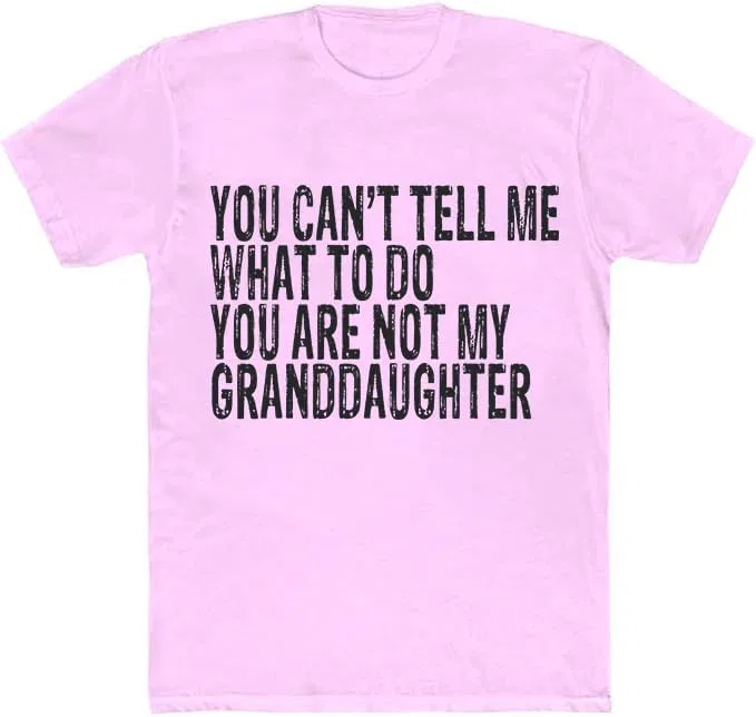Унисекс футболка с принтом You Can't Tell Me What to Do, Pink