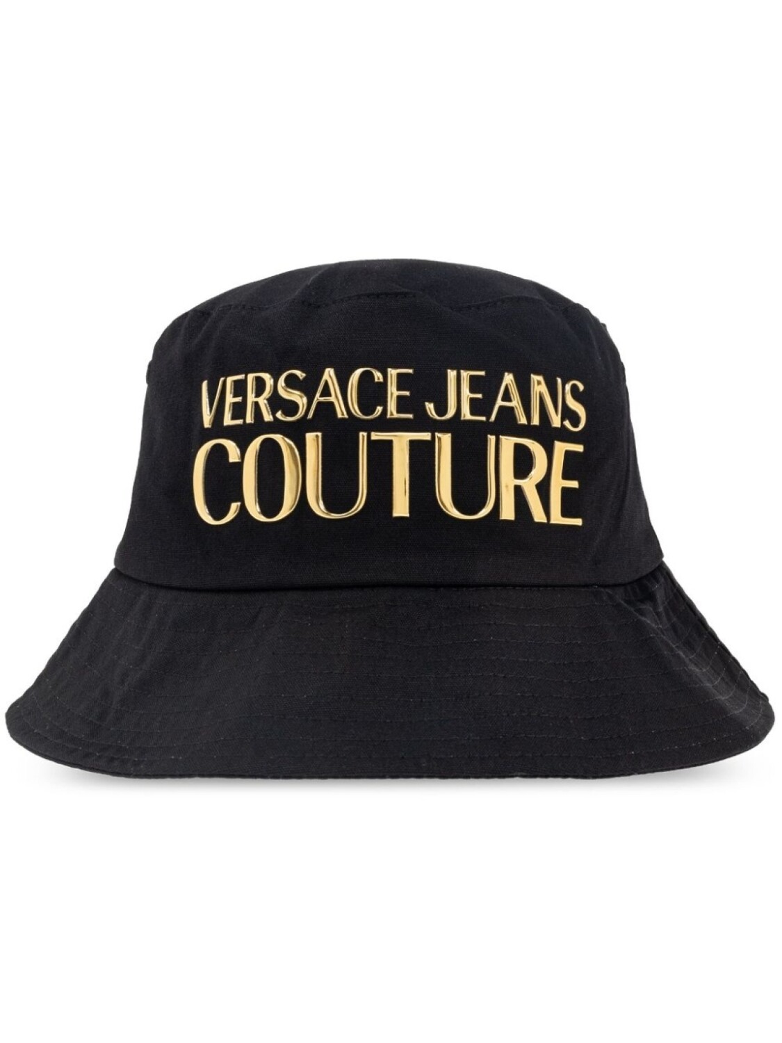 

Панама с логотипом Versace Jeans Couture, черный