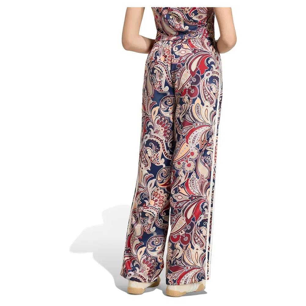 Женские спортивные брюки с принтом Liberty London Firebird Satin Track Adidas Originals, Multicolor — фото 2