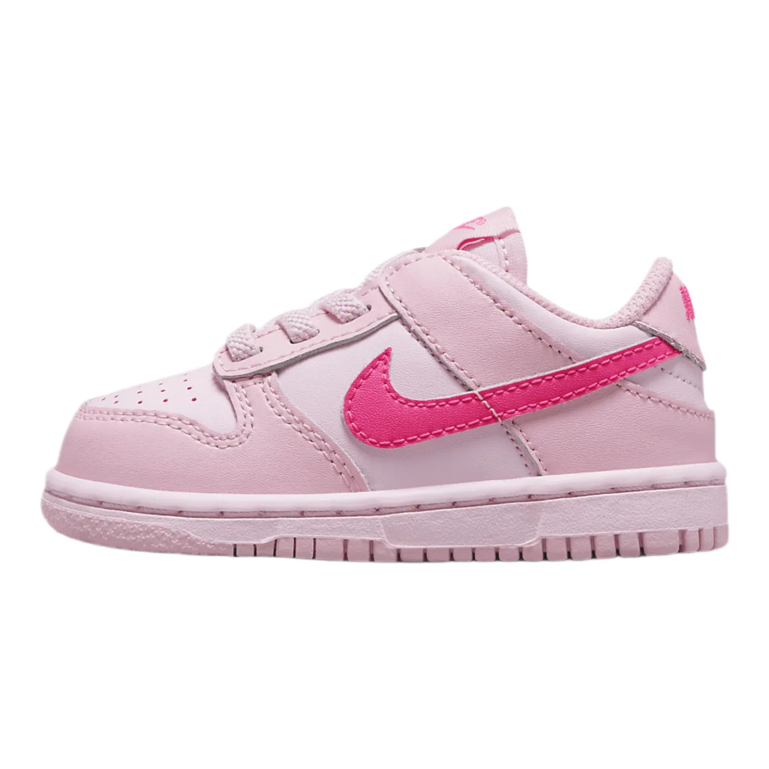 Детские кроссовки для девочек Dunk Low NIKE, Soft Pink Foam Pink Pink Hyper Pink