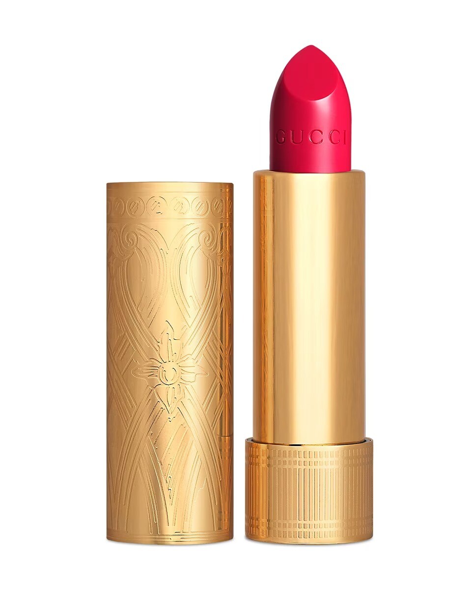 

Губная помада Gucci Satin, тон 401 - three wise girls