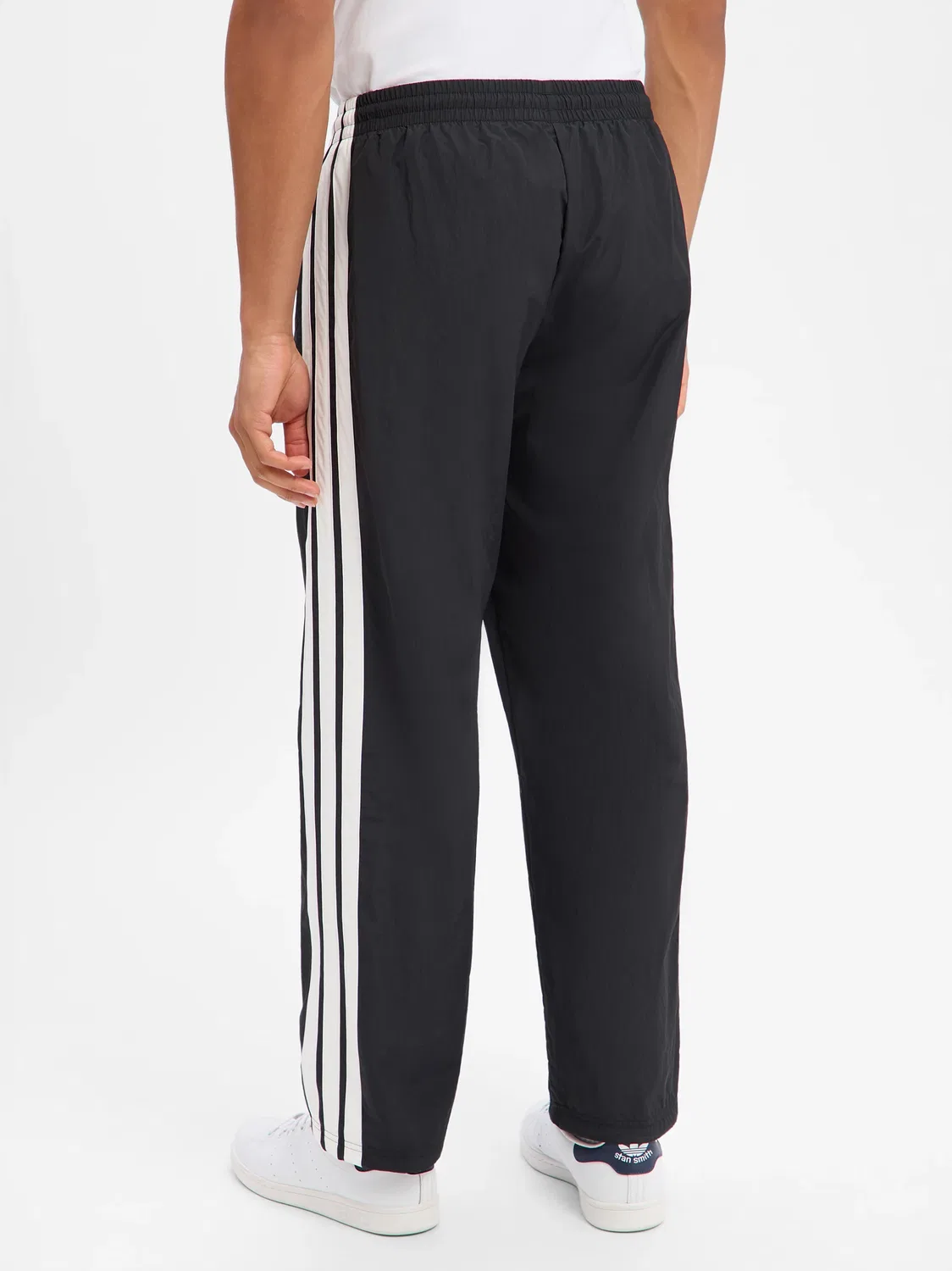 Мужские спортивные штаны с утяжками Adidas Originals, Black
