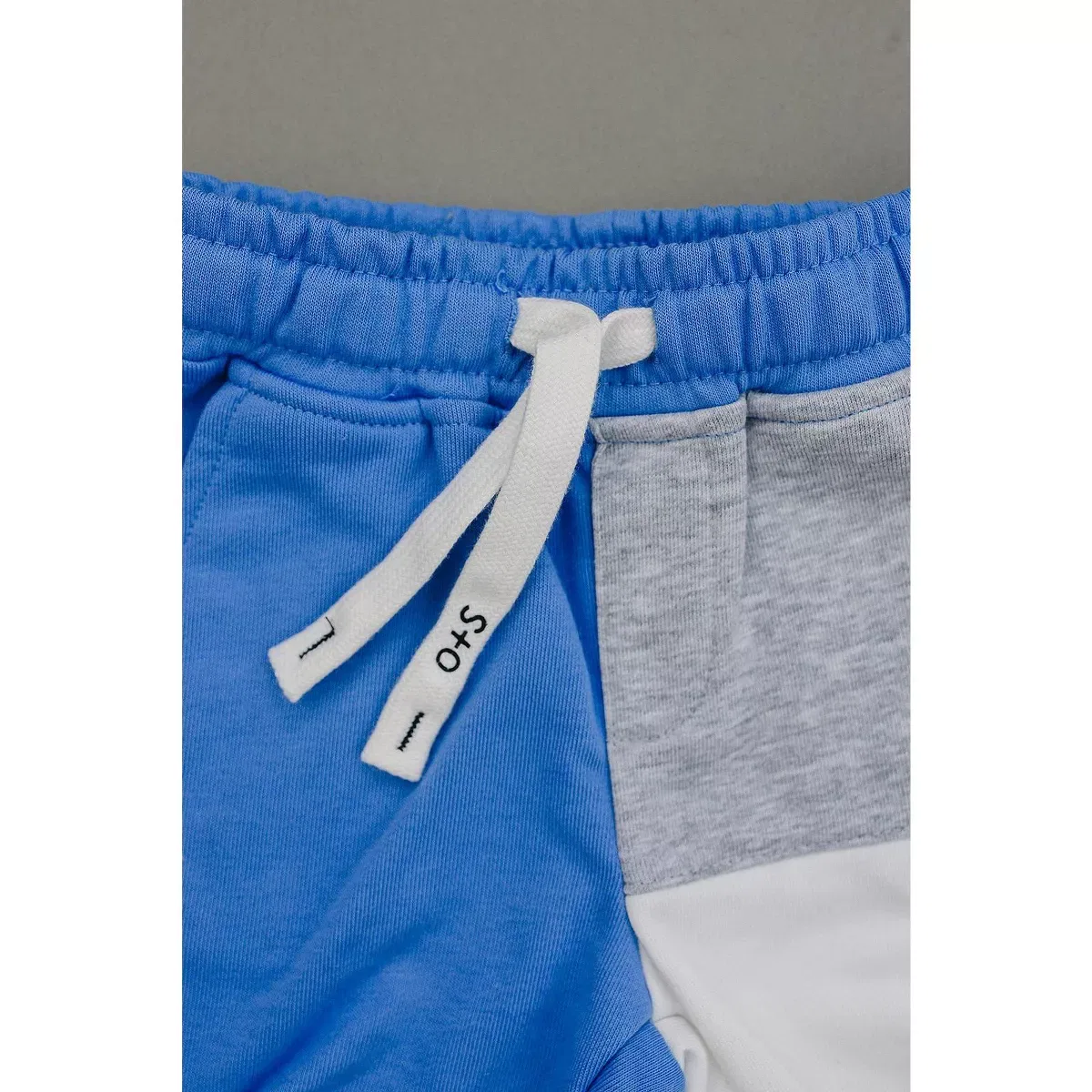 Детские шорты для девочек с цветовой блокировкой Olive + Scout, Blue — фото 4