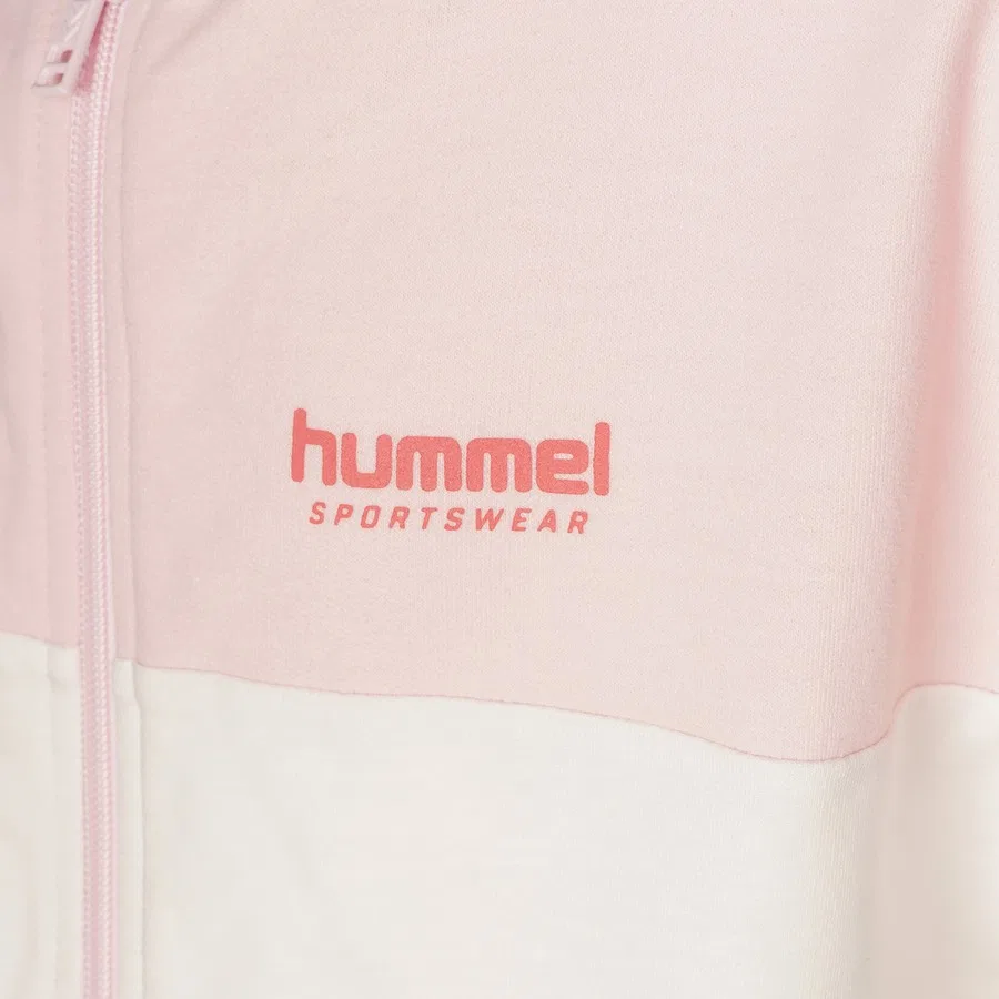 Детский худи с капюшоном и молнией Mayara Hummel, Розовый — фото 4