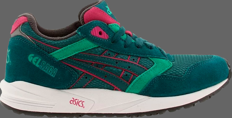 Кроссовки wmns gel saga 'watermelon' Asics, зеленый - фото