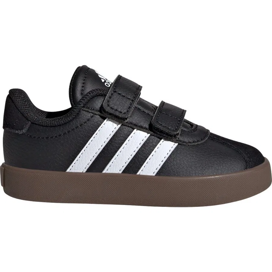 Кроссовки с ремешками на липучке adidas Sportswear ID9156 VL Court 3.0, Черный — фото 2