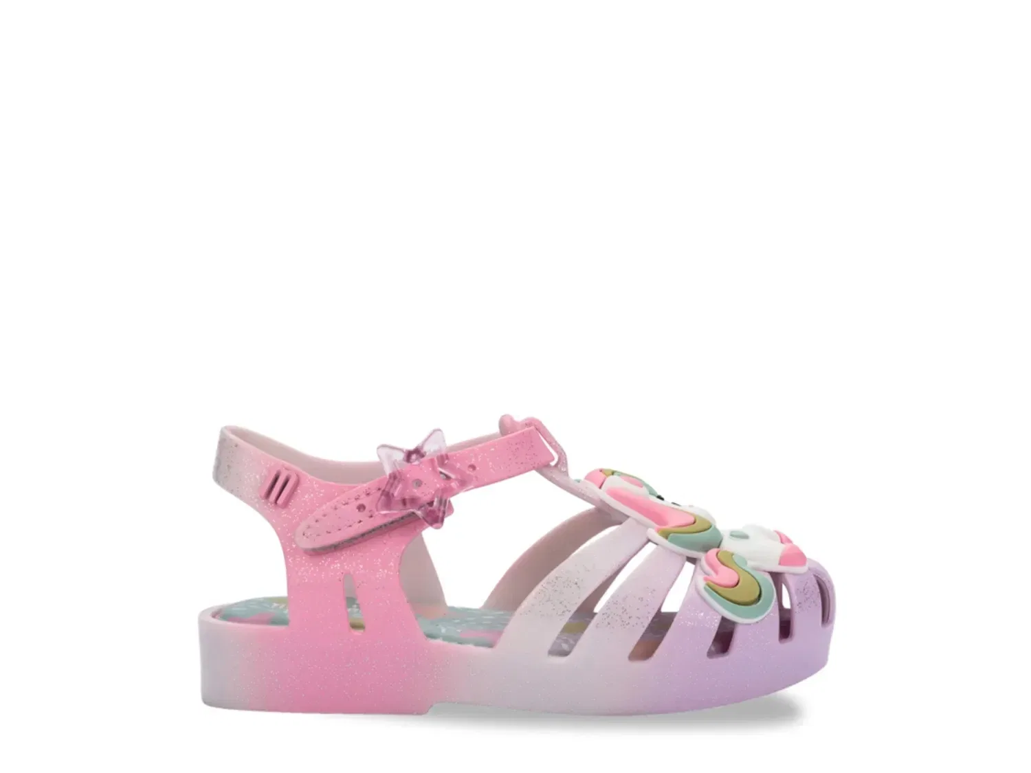 Сандалии Possession Unicorn Mini Melissa, фиолетово-розовые — фото 3