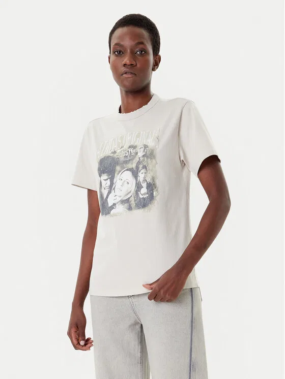 Футболка regular fit 20th Century Fox Disney Adidas, бежевый