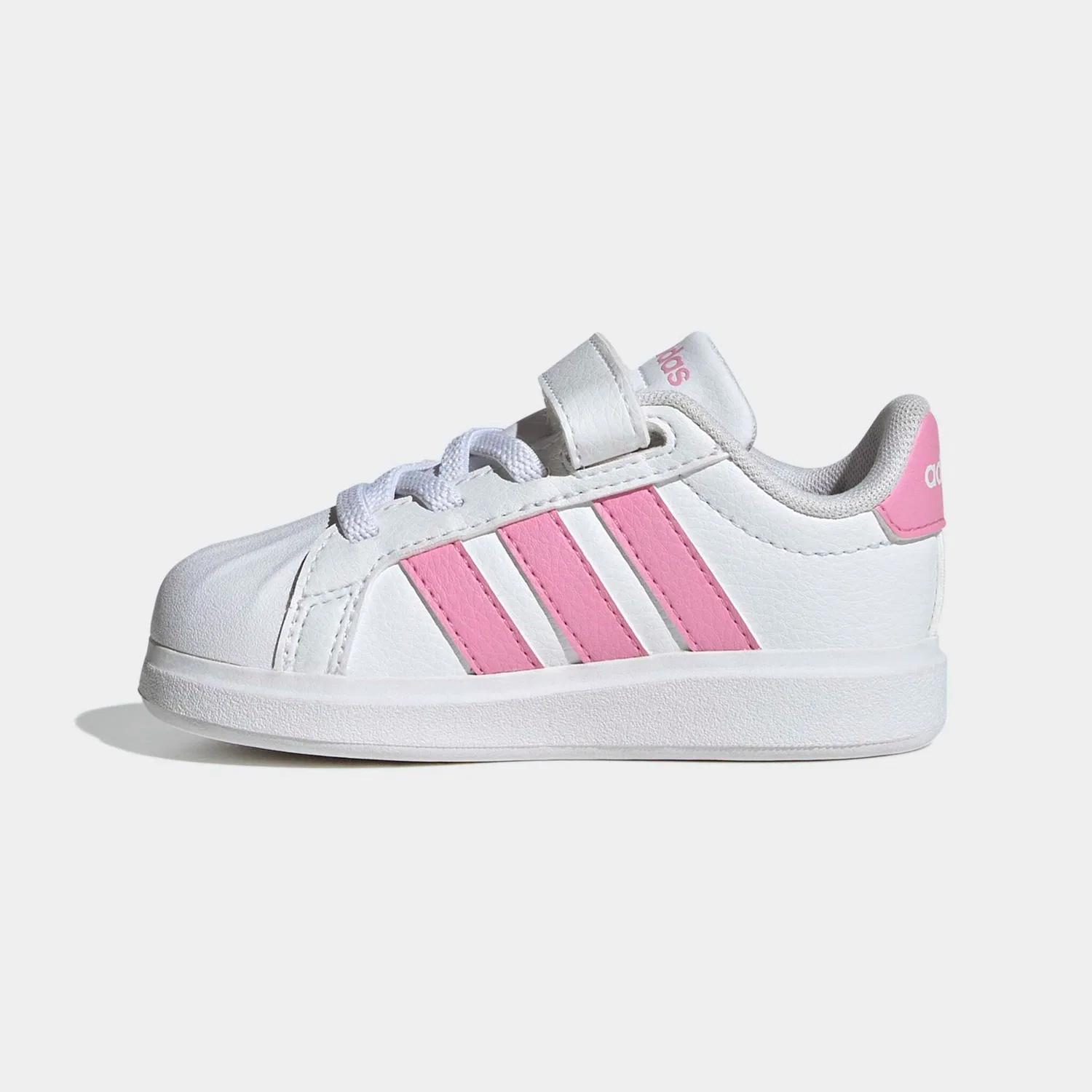 Детские кроссовки с 3-полосным дизайном Adidas Sportswear, Cloud White/St Tropic Bloom/Ftwr White — фото 3