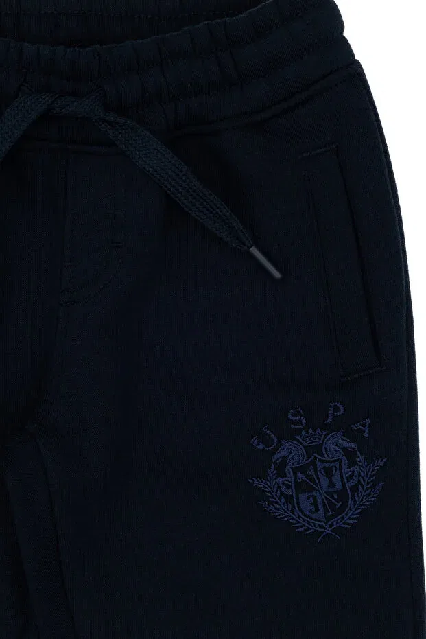 Детские спортивные штаны для мальчиков скинни U.S. Polo Assn., Navy Blue — фото 4