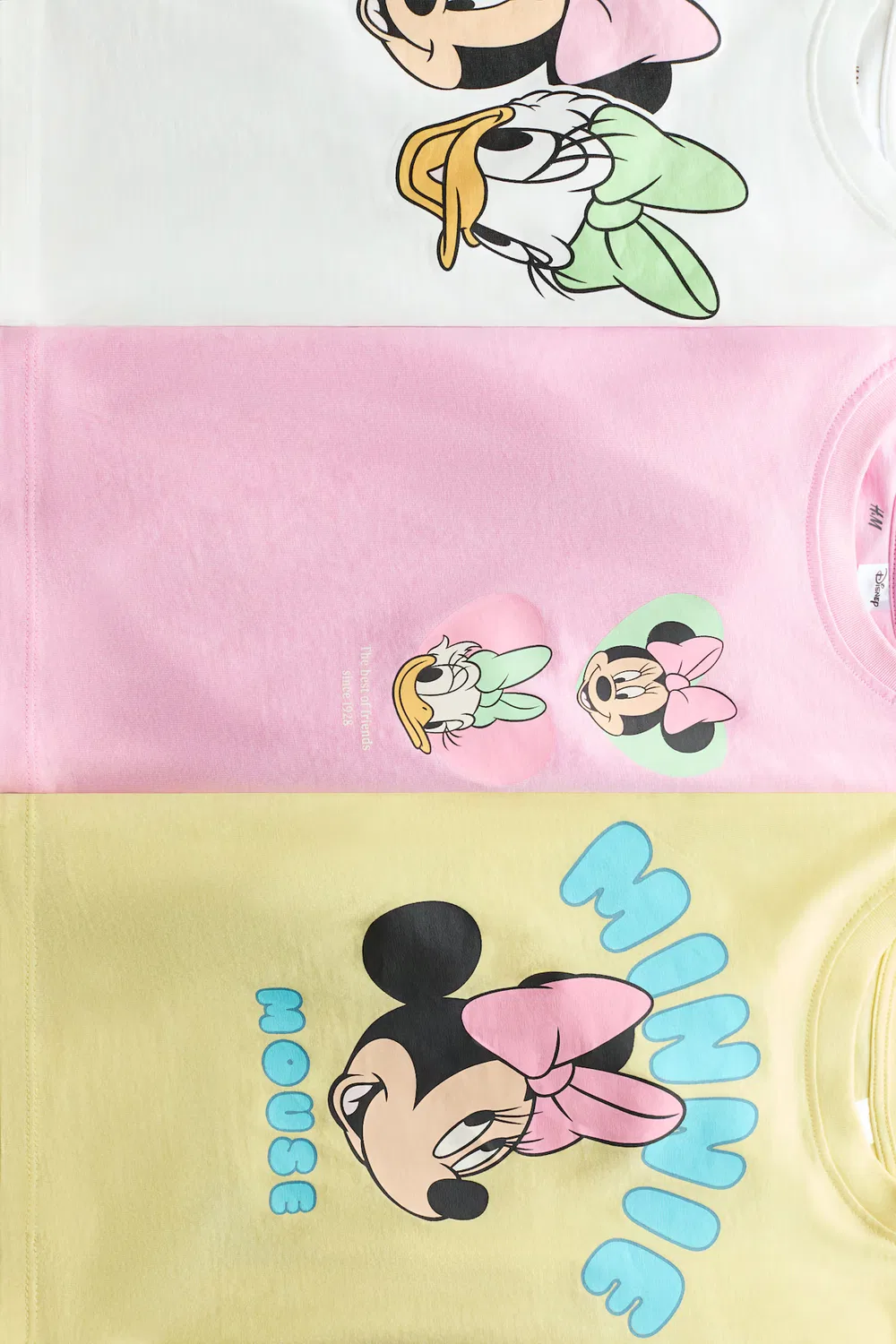 Набор из 3 футболок с принтом H&M, Gelb/Minnie Maus — фото 2