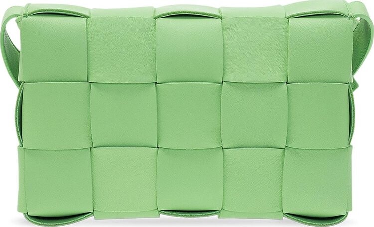 

Сумка Bottega Veneta Cassette Bag Pistachio/Silver, зеленый