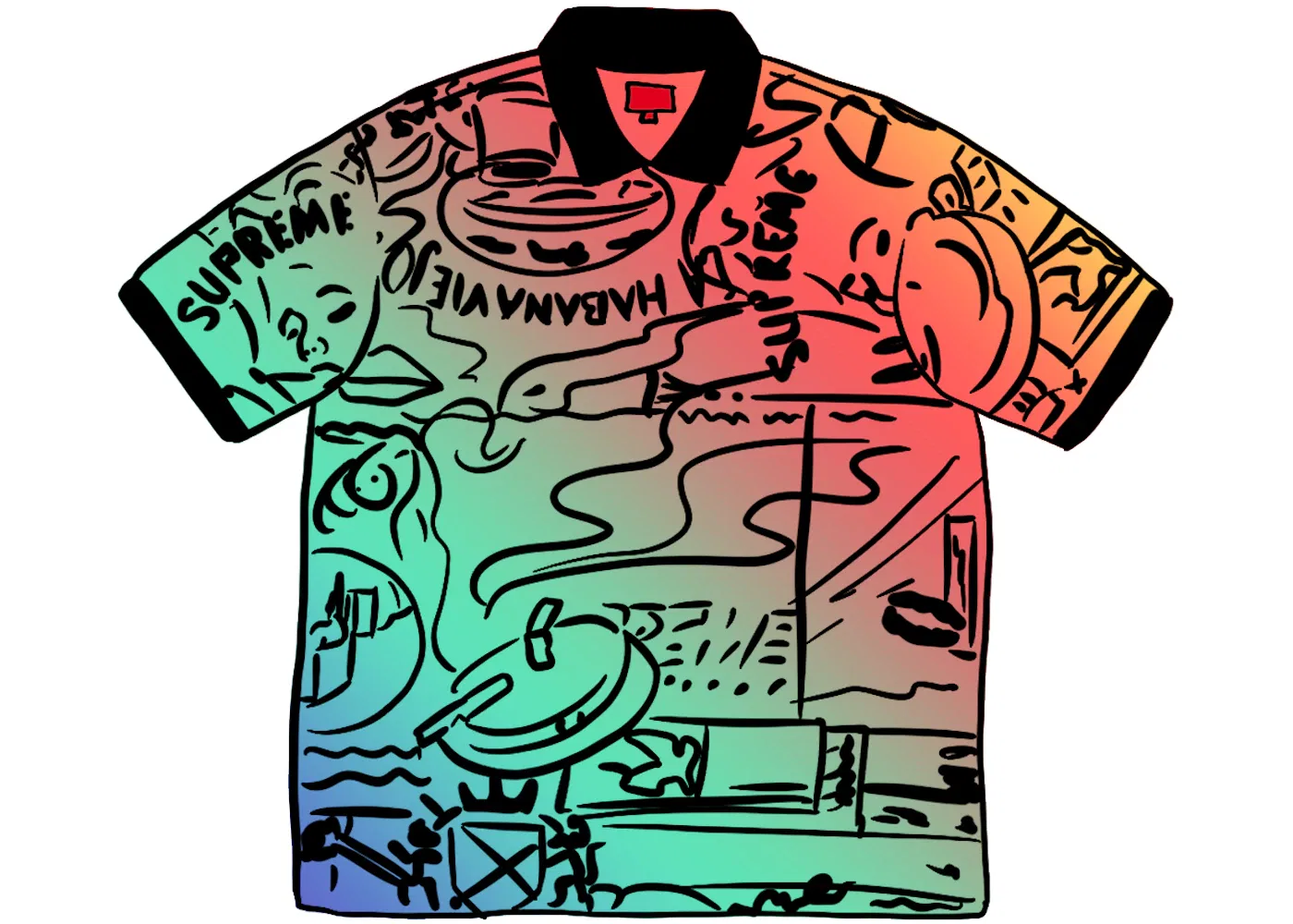 Мужское поло Supreme Filtre Polo Multicolor, мультиколор