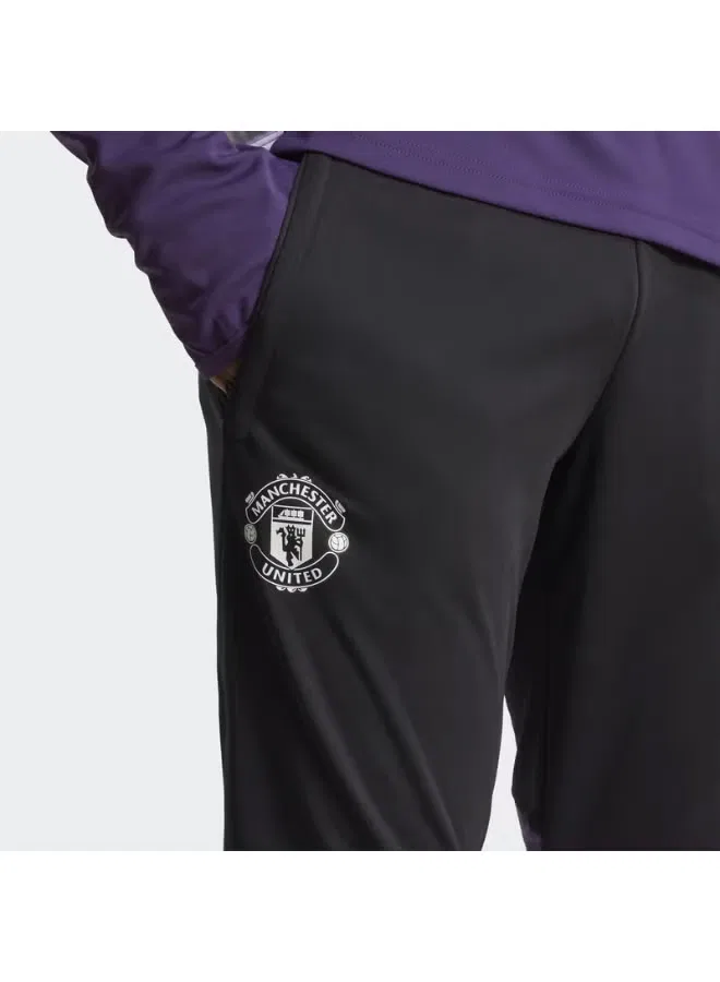 Штаны тренировочные с эластичным поясом Manchester United Adidas