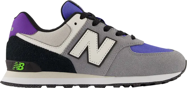 

Кроссовки New Balance 574 Big Kid 'Gunmetal Aura', серый