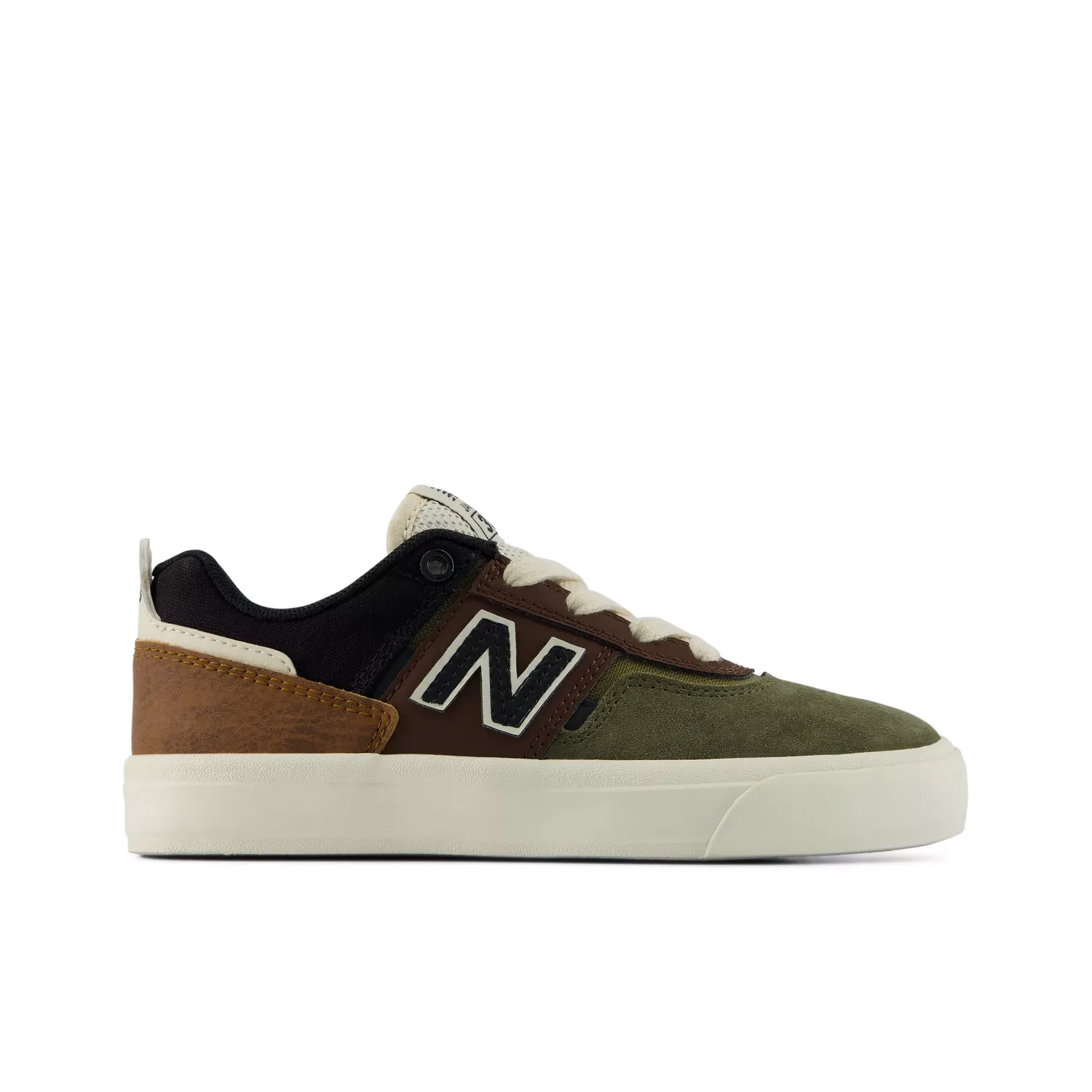 Детские кроссовки для скейтбординга с шнуровкой Jamie Foy 306 New Balance, Dark Moss With Black