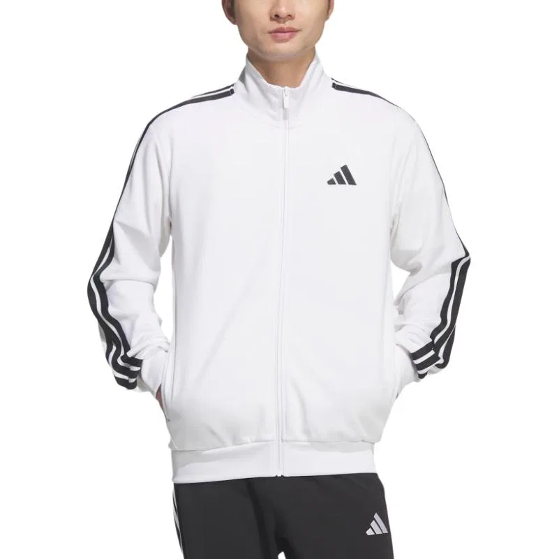 Мужская куртка Adidas 3S, White — фото 3