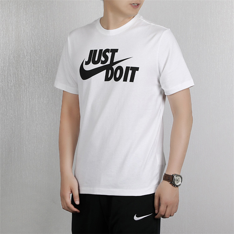 Футболка Nike Sportswear JDI, белый/черный
