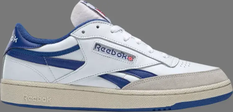 

Кроссовки revenge plus vintage 'white collegiate royal' Reebok, белый