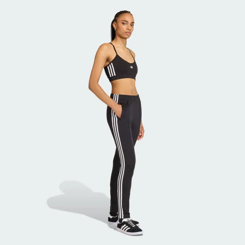 Женские спортивные брюки adidas SST Classic Track Pants с лампасами, Better Scarlet / White — фото 3