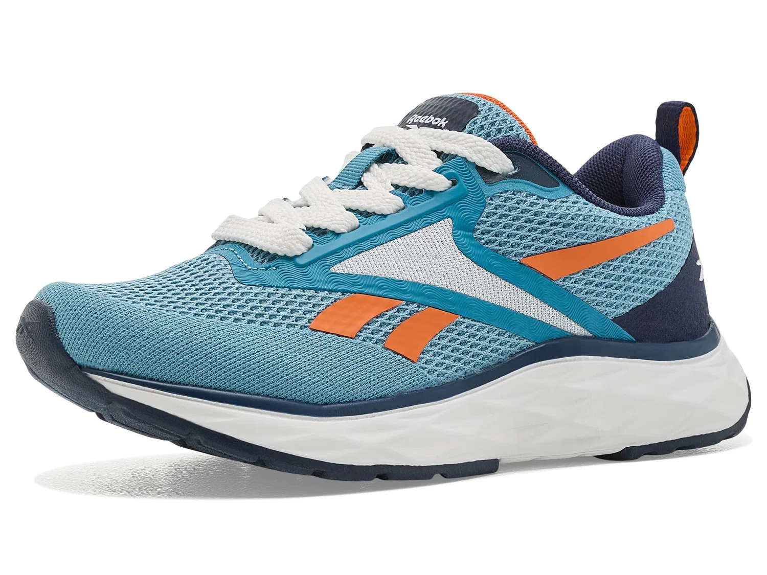 Кроссовки Aniwa (для маленьких и больших детей) Reebok Kids, Blue/Orange/White