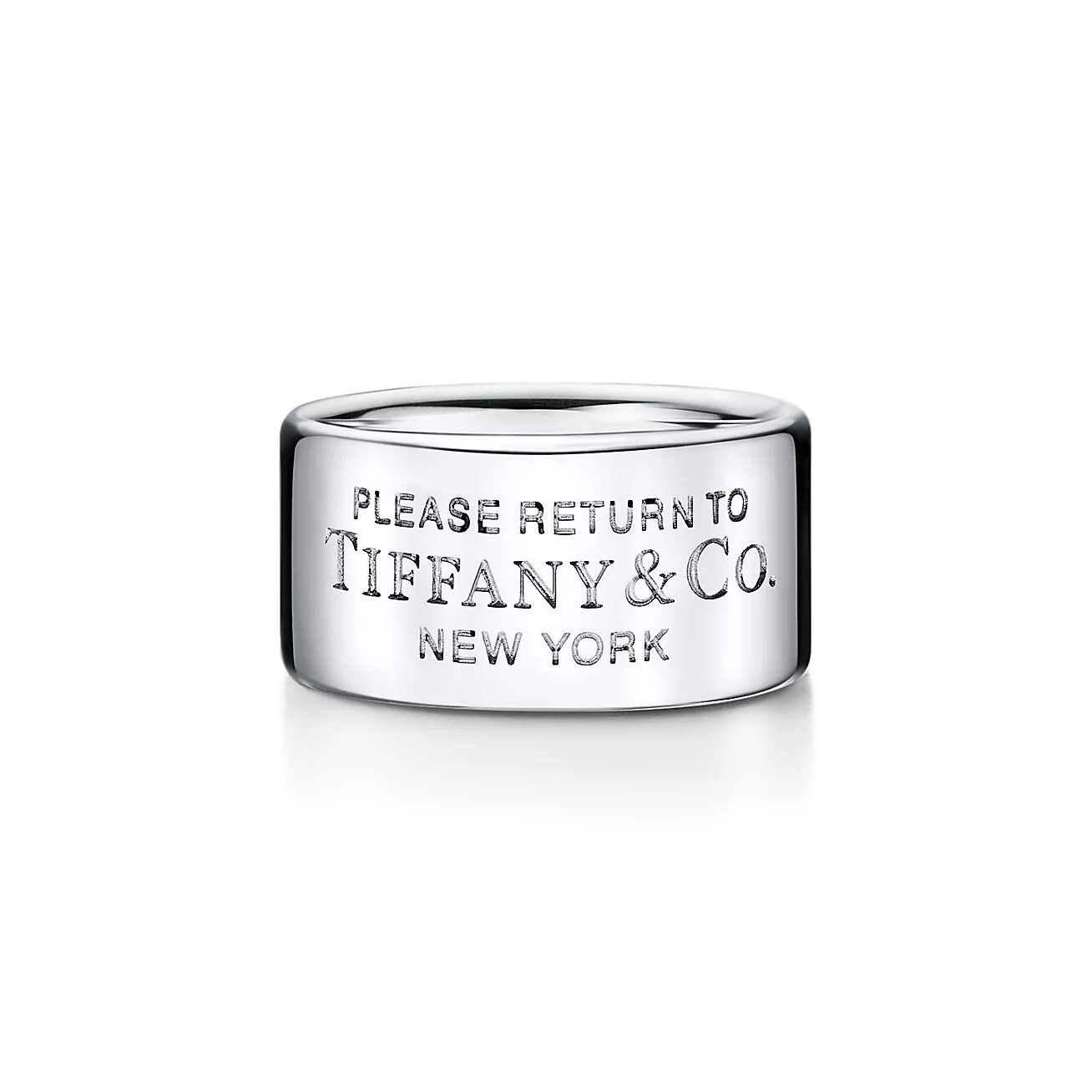 

Кольцо Tiffany & Co. Return to Tiffany Wide, серебро