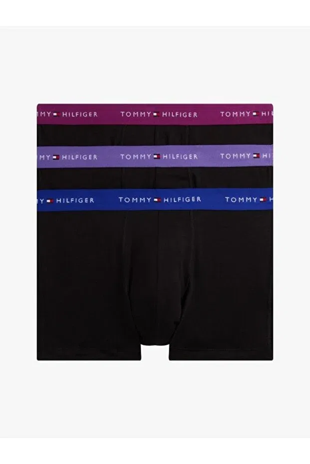 Мужские трусы-боксеры с принтом Комплект 3 шт. Tommy Hilfiger, Beige