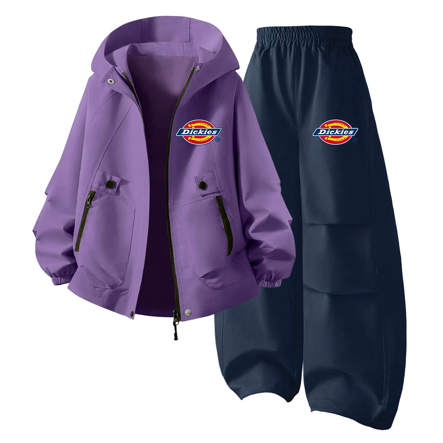 Детский спортивный комплект с принтом Dickies, Silicone Standard K Green/Silicone Standard K Khaki — фото 4