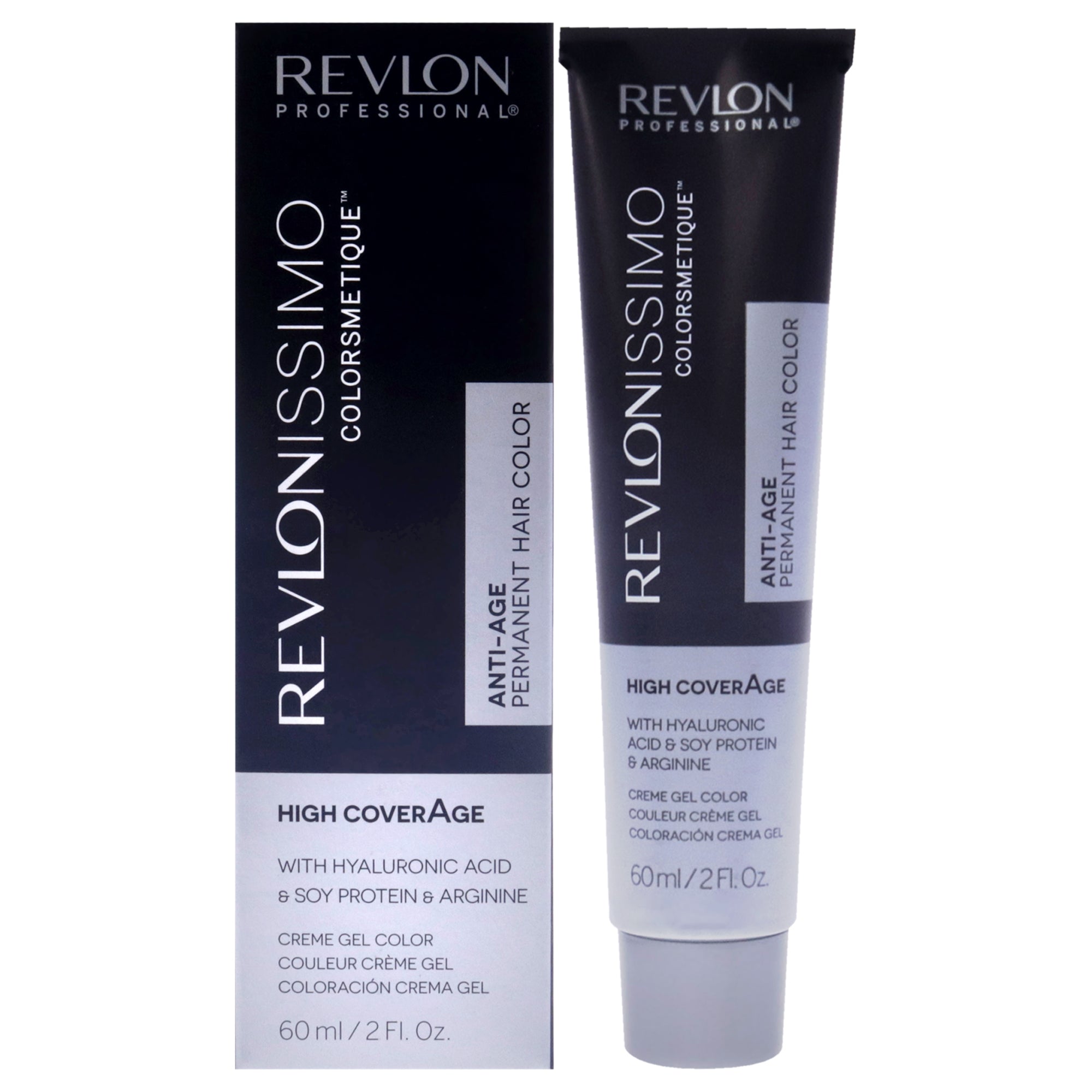 

Краска для волос Revlonissimo Colorsmetique High Coverage - 932 Очень светлый золотисто-жемчужный блонд от Revlon, подходит для мужчин и женщин - 2 унции, прозрачный