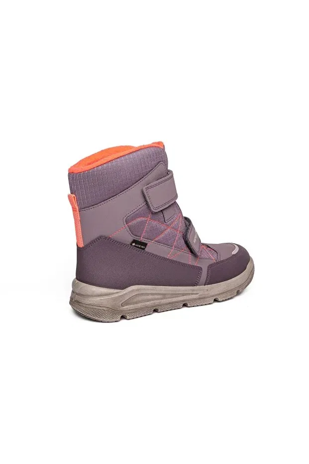 Детские ботинки для девочек на плоском ходу Goretex bot mars g 009086-8520 Superfit, Purple/Orange — фото 4