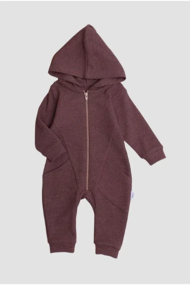 Детский комбинезон для новорожденных хлопковый Chicsy Baby, Brown