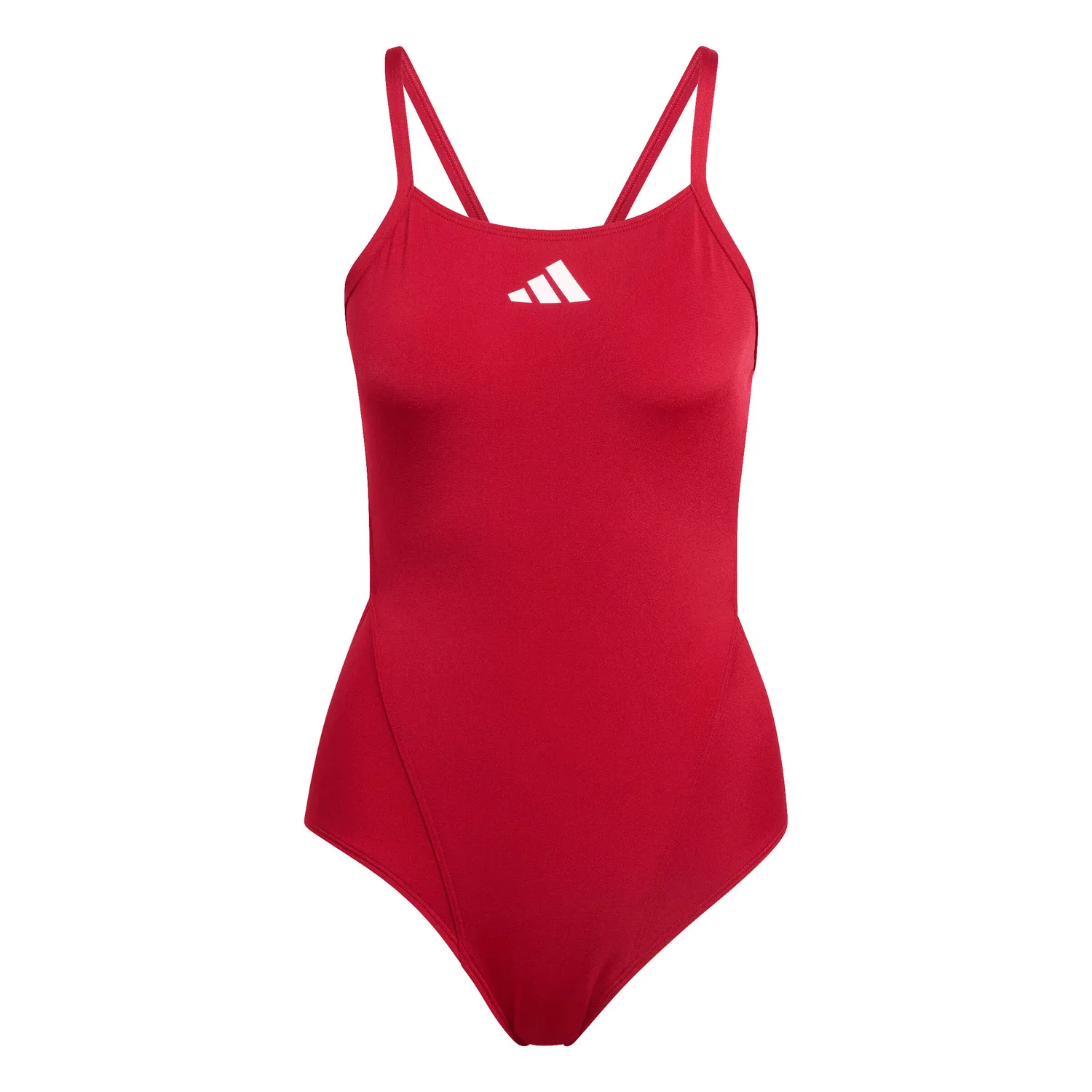 Женский цельнокроеный купальник с C-образной спинкой Ripstream Team Adidas, Rot