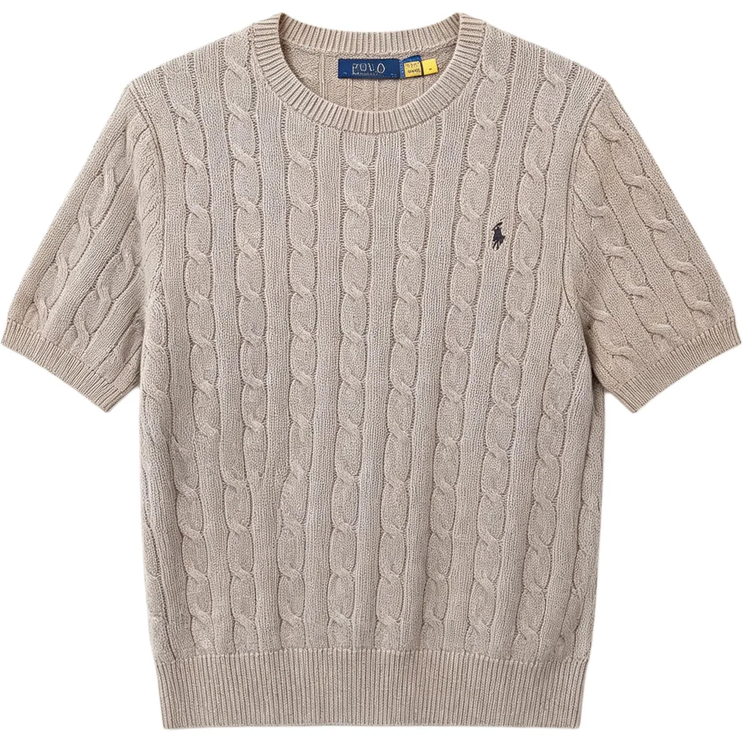 Мужской свитер с круглым вырезом Polo Ralph Lauren, Oat